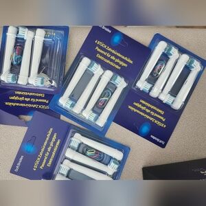 Lot Of 15 Oral B Electric Toothbrush Soft Brush Heads 3 Brand New Packages